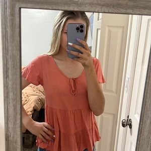 Baby doll pink T-shirt